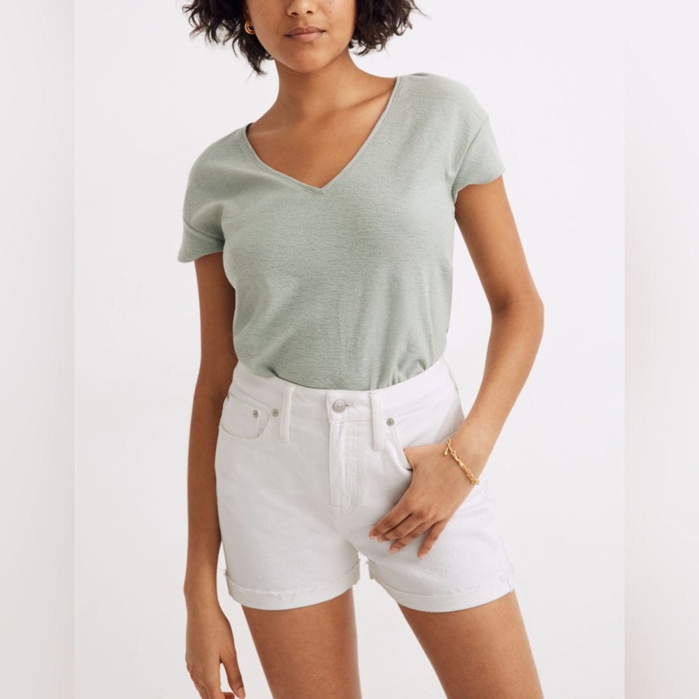 Madewell Curvy Denim High Rise Shorts